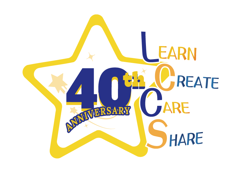 仁濟醫院羅陳楚思小學40周年校慶標誌