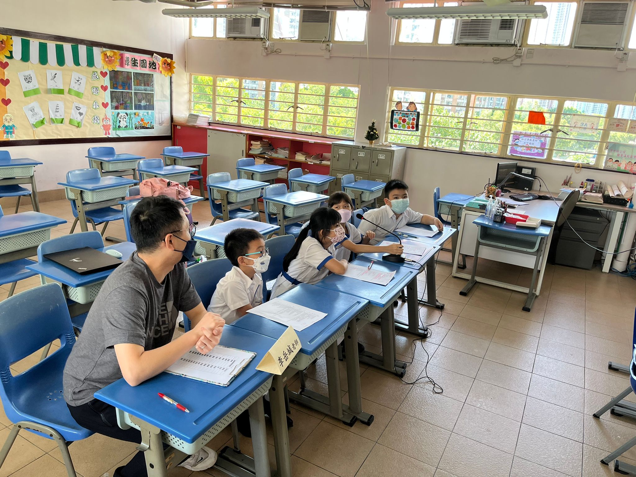 青島八大峽小學班級經營交流活動