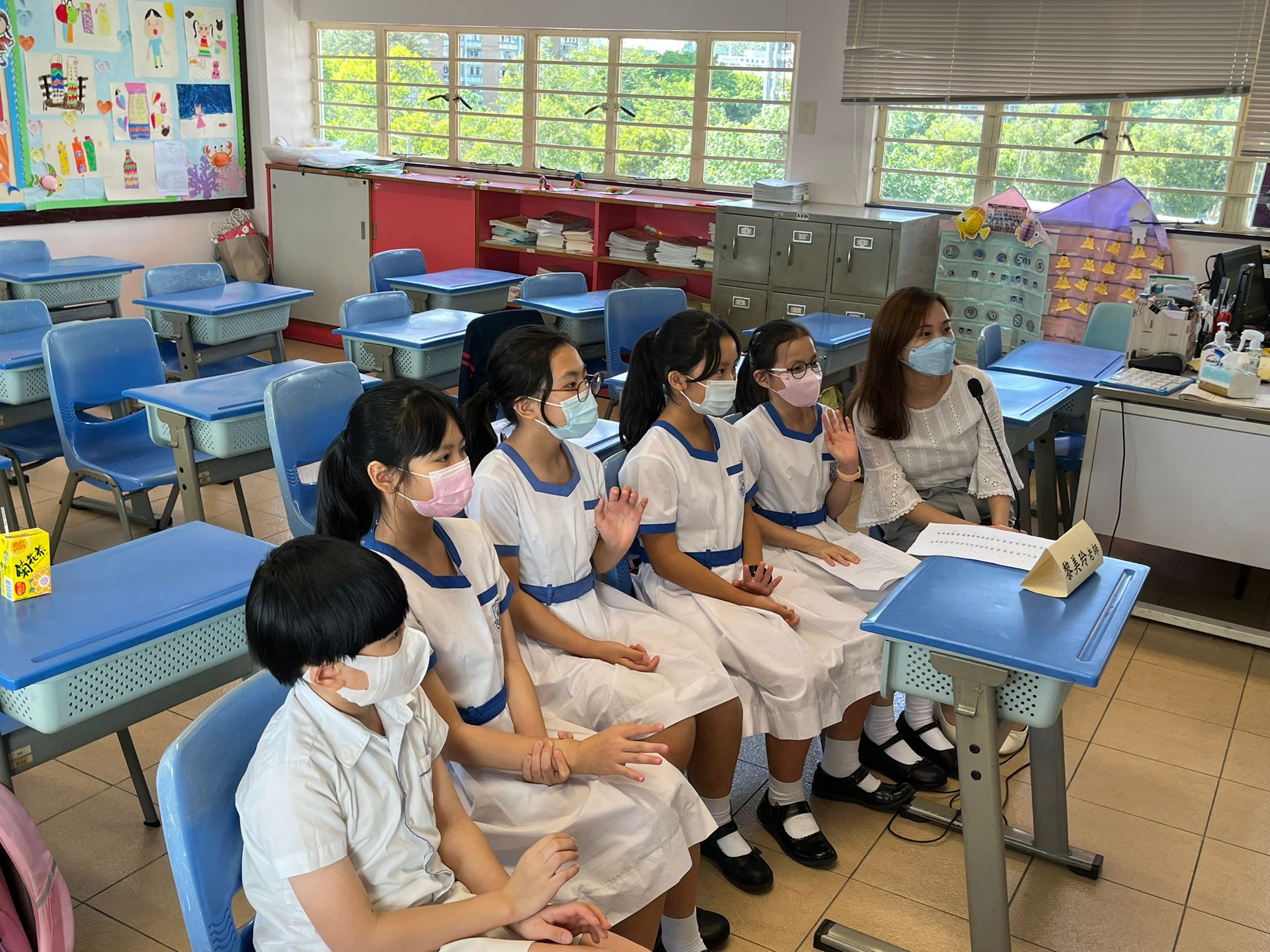 青島八大峽小學班級經營交流活動